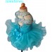 Infant/toddler/baby/children/kids Girl's glitz Pageant evening/prom Dress/clothing  G081A