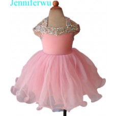 Infant/toddler/baby/children/kids Girl's glitz Pageant evening/prom Dress/clothing  G081B