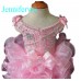 Infant/toddler/baby/children/kids Girl's glitz Pageant evening/prom Dress/clothing  G091-5