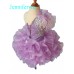 Infant/toddler/baby/children/kids Girl's glitz Pageant evening/prom Dress/clothing  G095-4