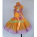 Infant/toddler/baby/children/kids Girl's glitz Pageant evening/prom Dress/clothing  G099-6