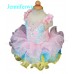 Infant/toddler/baby/children/kids Girl's glitz Pageant evening/prom Dress/clothing  G101