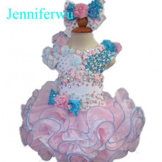 Infant/toddler/baby/children/kids Girl's glitz Pageant evening/prom Dress/clothing G102 Infant/toddler/baby/children/kids Girl's glitz Pageant evening/prom Dress/clothing G102