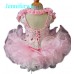 Infant/toddler/baby/children/kids Girl's glitz Pageant evening/prom Dress/clothing 1-6T G105