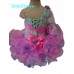 Infant/toddler/baby/children/kids Girl's glitz Pageant evening/prom Dress/clothing 1-6T G106-11