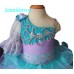 Infant/toddler/baby/children/kids Girl's glitz Pageant evening/prom Dress/clothing 1-6T G106-2