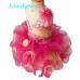 Infant/toddler/baby/children/kids Girl's glitz Pageant evening/prom Dress/clothing 1-6T G106-7