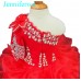 Infant/toddler/baby/children/kids Girl's glitz Pageant evening/prom Dress/clothing 1-6T G115-2