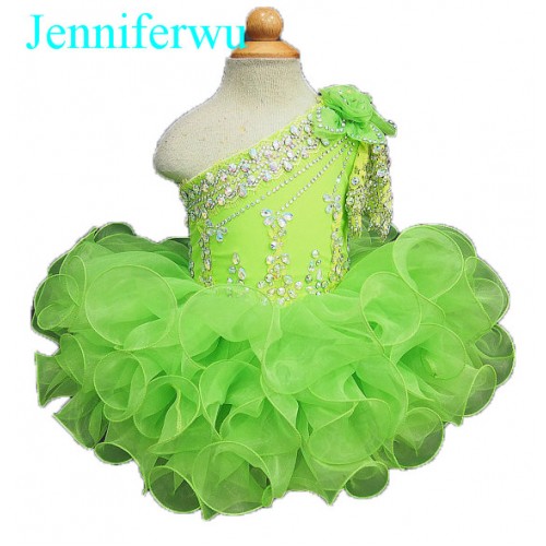 Infant/toddler/baby/children/kids Girl's glitz Pageant evening/prom Dress/clothing 1-6T G115