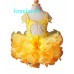 Infant/toddler/baby/children/kids Girl's glitz Pageant evening/prom Dress/clothing 1-6T G123