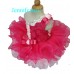 Infant/toddler/baby/children/kids Girl's glitz Pageant evening/prom Dress/clothing 1-6T G124-3