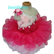 Infant/toddler/baby/children/kids Girl's glitz Pageant evening/prom Dress/clothing 1-6T G124-3