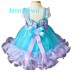 Infant/toddler/baby/children/kids Girl's glitz Pageant evening/prom Dress/clothing 1-6T G127-1