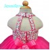 Infant/toddler/baby/children/kids Girl's glitz Pageant evening/prom Dress/clothing 1-6T G128A