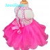 Infant/toddler/baby/children/kids Girl's glitz Pageant evening/prom Dress/clothing 1-6T G128A