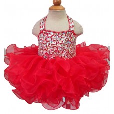 Infant/toddler/baby/children/kids Girl's glitz Pageant evening/prom Dress/clothing  G128F