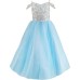  Infant/toddler/baby/children/kids Girl's  glitz pageant  lace Dress/clothingL052