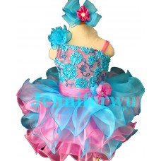 Infant/toddler/baby/children/kids Girl's natural Pageant evening/prom Dress/clothing  G135BL