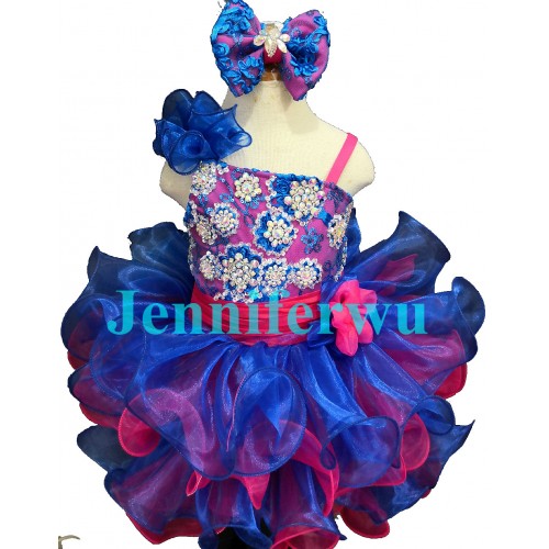 Infant/toddler/baby/children/kids Girl's natural Pageant evening/prom Dress/clothing  G135BRP