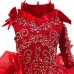 15 color available--Infant/toddler/baby/children/kids Girl's glitz Pageant evening/prom Dress/clothing  G150RED