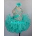 Infant/toddler/baby/children/kids Girl's glitz Pageant evening/prom Dress/clothing  G153B