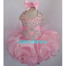 Infant/toddler/baby/children/kids Girl's glitz Pageant evening/prom Dress/clothing  G153C