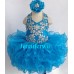 Infant/toddler/baby/children/kids Girl's glitz Pageant evening/prom Dress/clothing  G153G