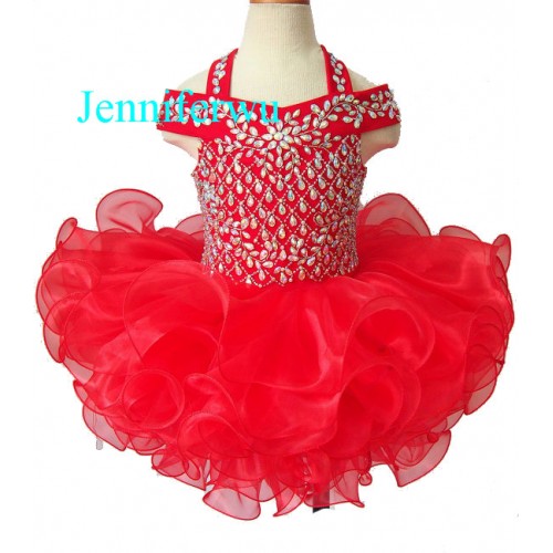 Infant/toddler/baby/children/kids Girl's glitz Pageant evening/prom Dress/clothing  G172