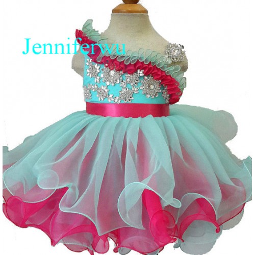 Infant/toddler/baby/children/kids Girl's glitz Pageant evening/prom Dress/clothing  G179-5