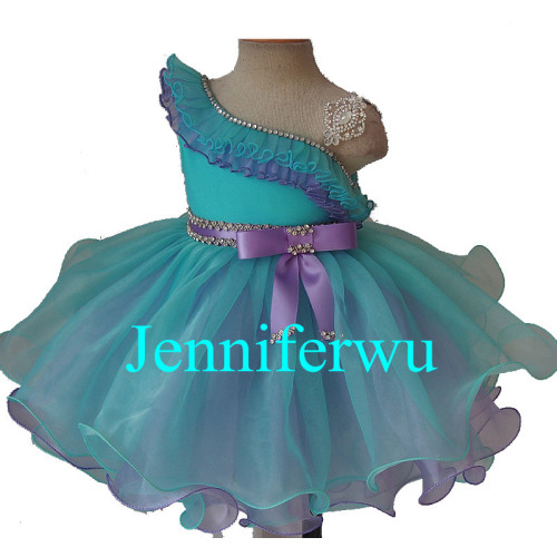 Infant/toddler/baby/children/kids Girl's glitz Pageant evening/prom Dress/clothing  G0179B