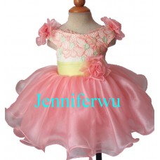 Infant/toddler/baby/children/kids Girl's glitz Pageant evening/prom Dress/clothing  G188-1