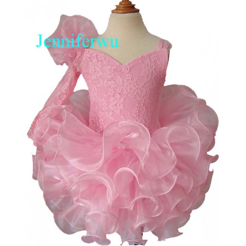 Infant/toddler/baby/children/kids Girl's glitz Pageant evening/prom Dress/clothing  G192-1