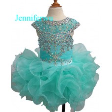 Infant/toddler/baby/children/kids Girl's glitz Pageant evening/prom Dress/clothing  G204-1