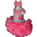 Infant/toddler/baby/children/kids Girl's glitz Pageant evening/prom Dress/clothing  G204Coral