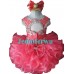 Infant/toddler/baby/children/kids Girl's glitz Pageant evening/prom Dress/clothing  G204Coral