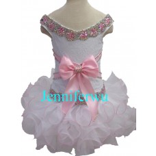 Infant/toddler/baby/children/kids Girl's glitz Pageant evening/prom Dress/clothing  G206