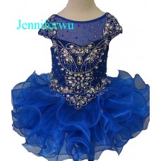 Infant/toddler/baby/children/kids Girl's glitz Pageant evening/prom Dress/clothing  G208