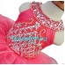 Infant/toddler/baby/children/kids Girl's glitz Pageant evening/prom Dress/clothing  G215-2