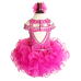 Infant/toddler/baby/children/kids Girl's glitz Pageant evening/prom Dress/clothing  G225NP