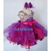 Infant/toddler/baby/children/kids Girl's glitz Pageant evening/prom Dress/clothing  G266-1