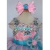 Infant/toddler/baby/children/kids Girl's glitz Pageant evening/prom Dress/clothing  G266-2