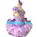 2 pieces Infant/toddler/baby/children/kids Girl's glitz Pageant evening/prom Dress/clothing  G269A