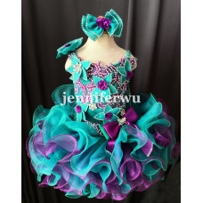 Infant/toddler/baby/children/kids Girl's Pageant evening/prom Dress/clothing 1-6T G269BP