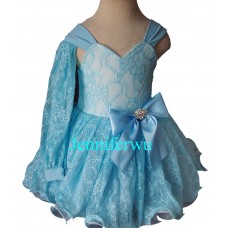 Infant/toddler/baby/children/kids Girl's glitz Pageant evening/prom Dress/clothing  G271-3