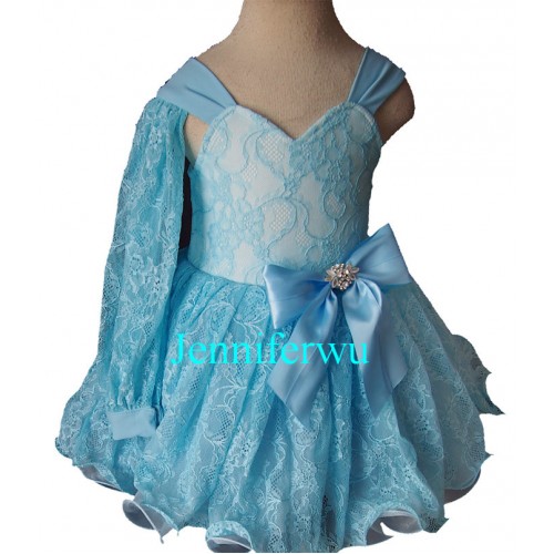 Infant/toddler/baby/children/kids Girl's glitz Pageant evening/prom Dress/clothing  G271-3