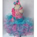 Infant/toddler/baby/children/kids Girl's glitz Pageant evening/prom Dress/clothing  G272C