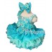 Infant/toddler/baby/children/kids Girl's Pageant evening/prom Dress/clothing 1-6T G274 BLUE