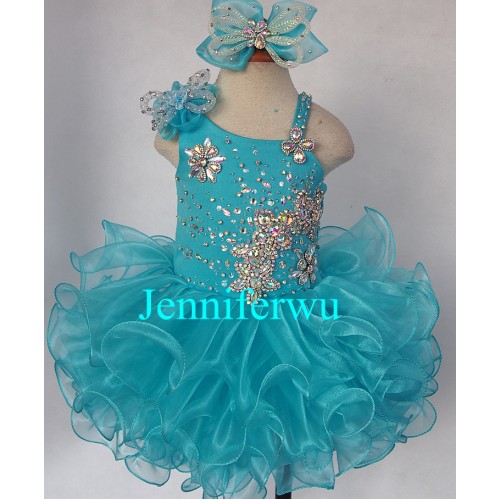 Infant/toddler/baby/children/kids Girl's glitz Pageant evening/prom Dress/clothing  G282