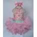 Infant/toddler/baby/children/kids Girl's glitz Pageant evening/prom Dress/clothing  G284-3