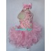 Infant/toddler/baby/children/kids Girl's glitz Pageant evening/prom Dress/clothing  G284-3